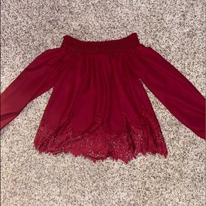 Abercrombie & Fitch, S, Maroon